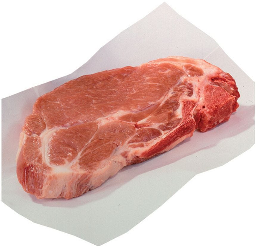 Côte de porc échine