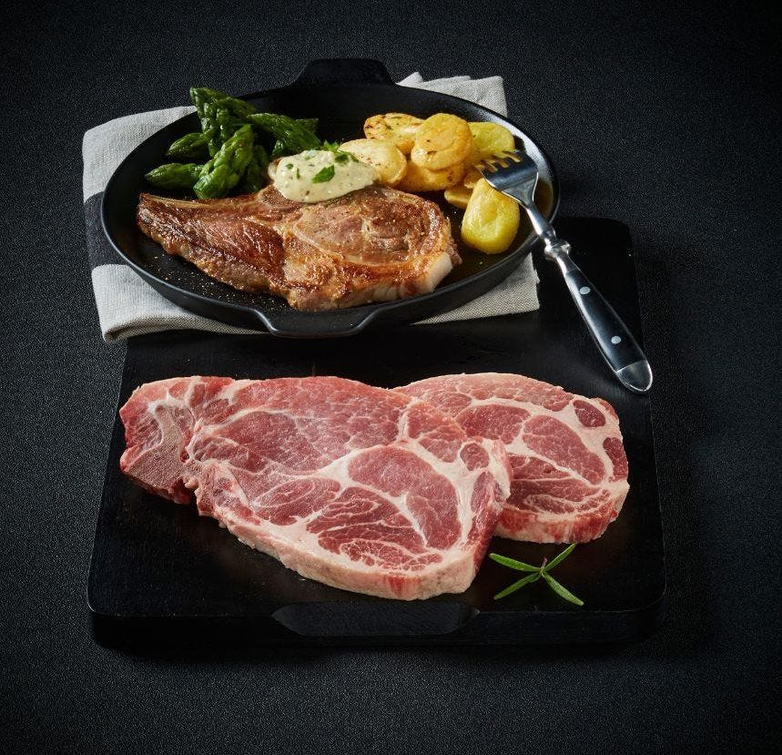 Côte de porc échine 