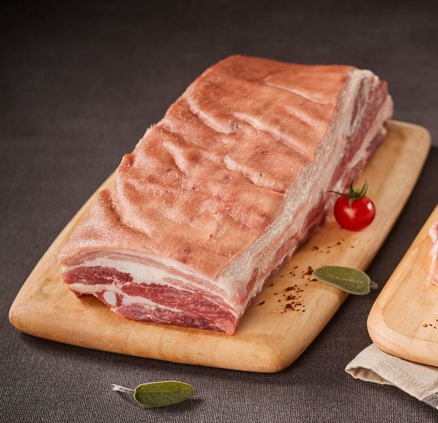 Poitrine de porc Duroc