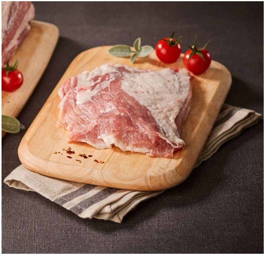 Poitrine de porc Duroc