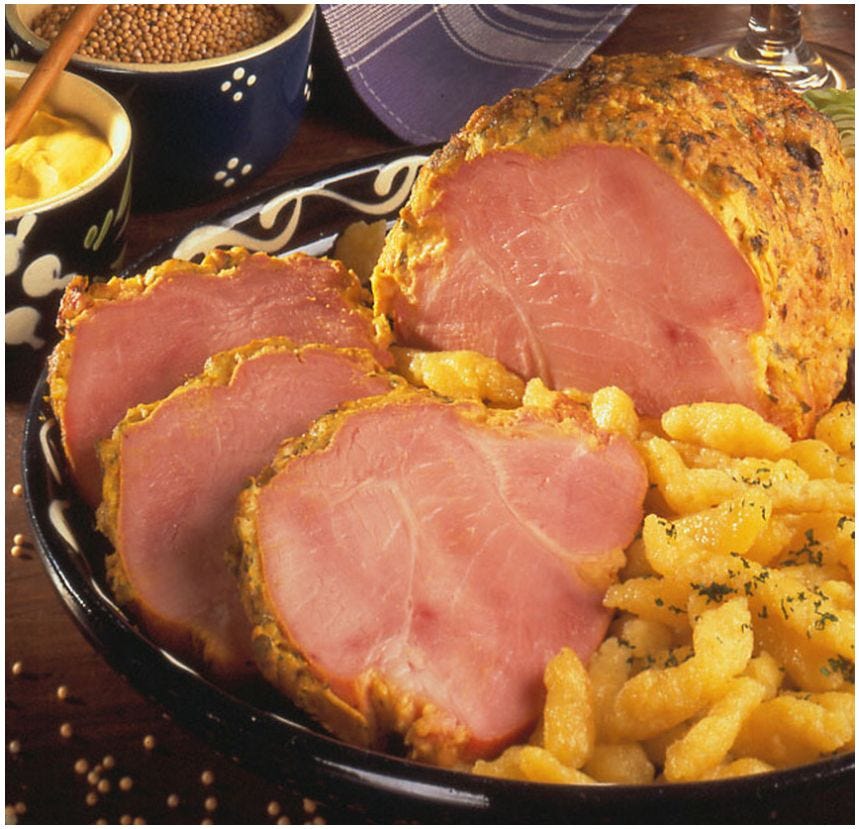 Palette de porc à la diable