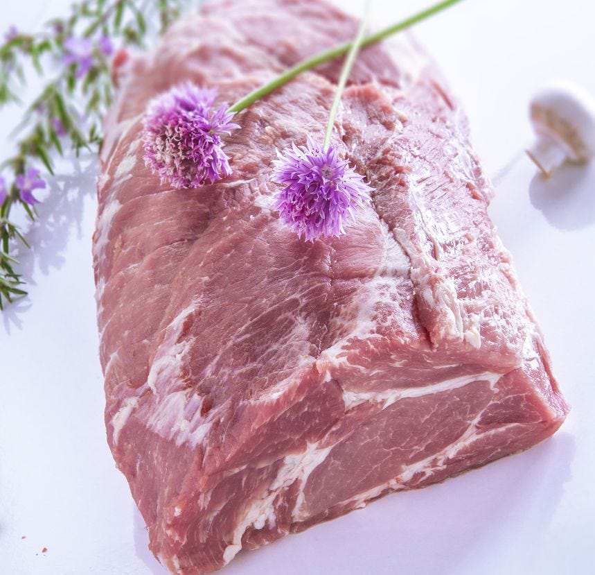 Rôti de porc échine 