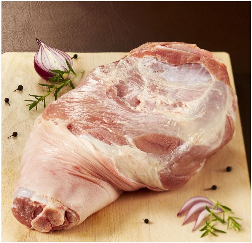 Epaule de porcelet