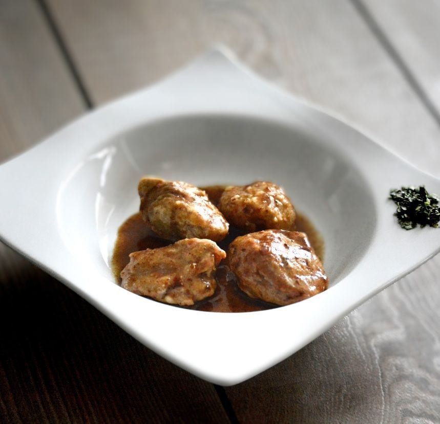 Fondant de porc cuit