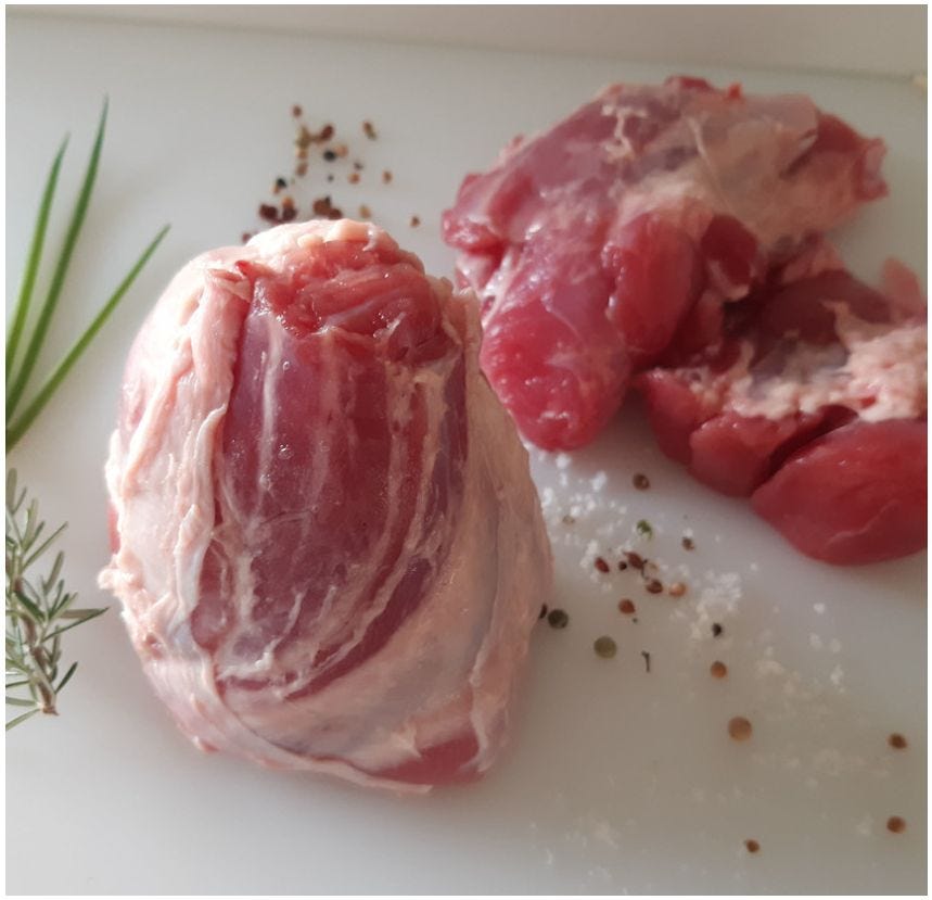 Jarret de porc Duroc sans os