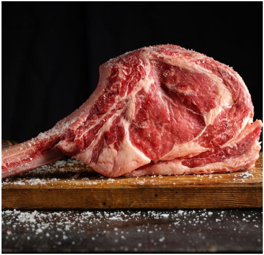 Tomahawk de côte de bœuf