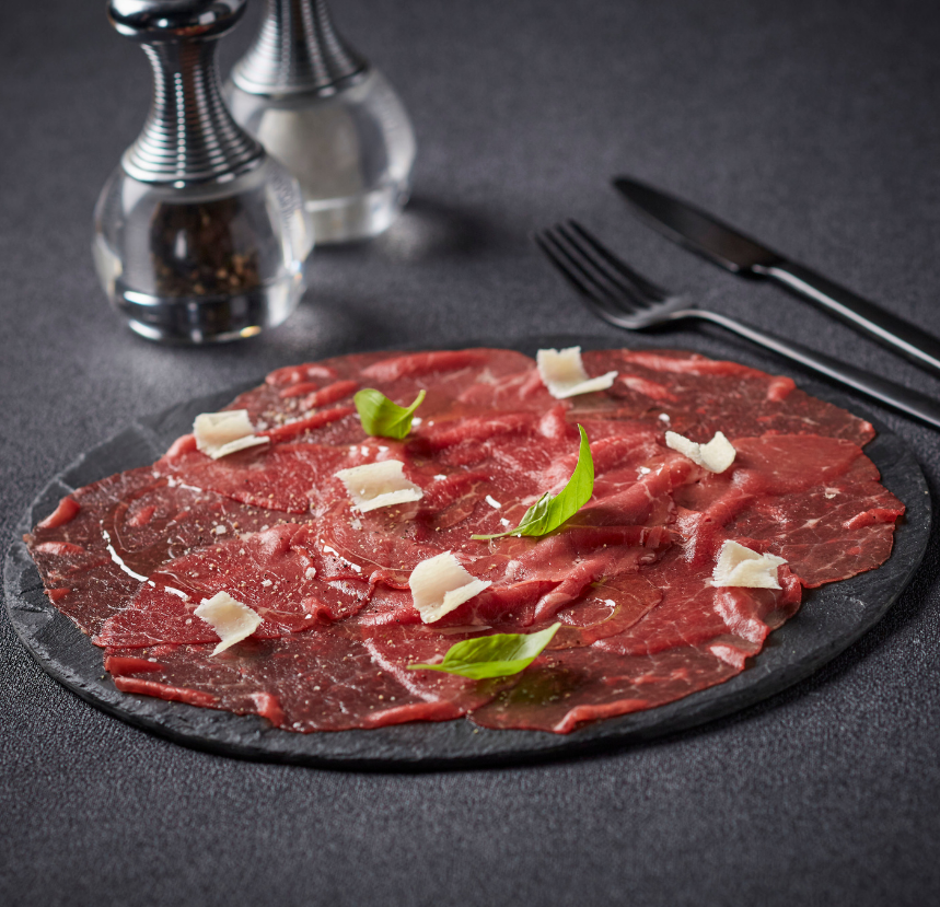 Carpaccio de bœuf charolais 