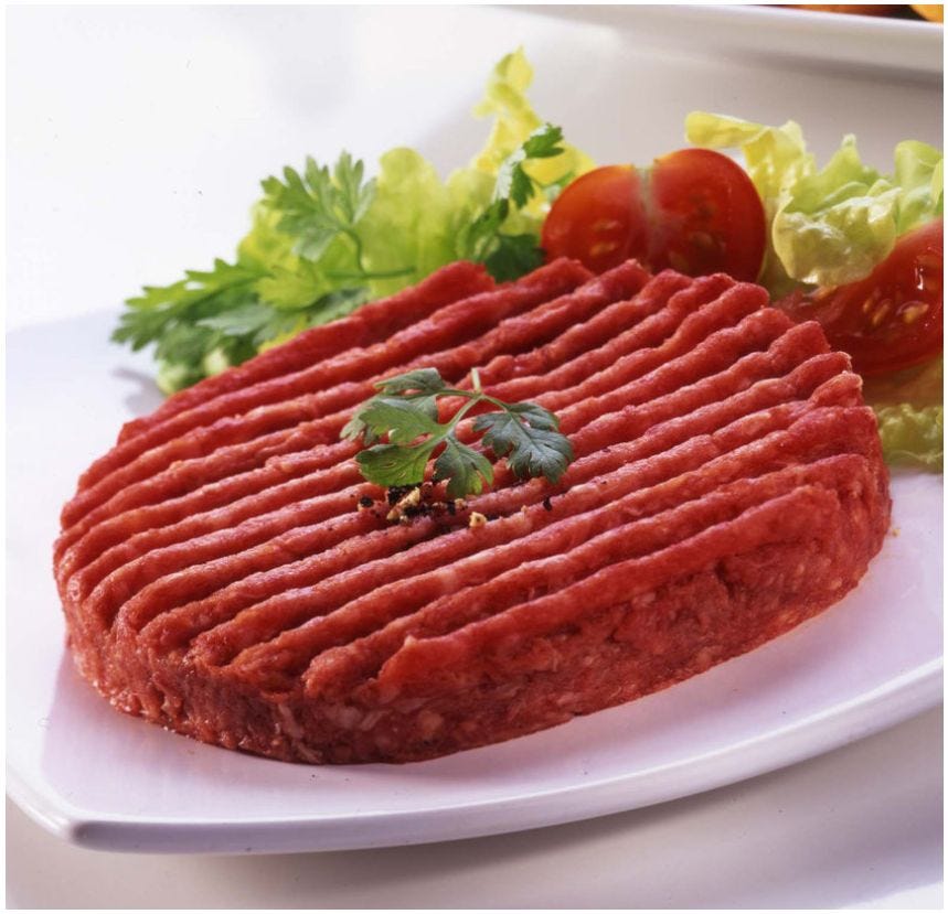 Steak haché de bœuf 15% MG