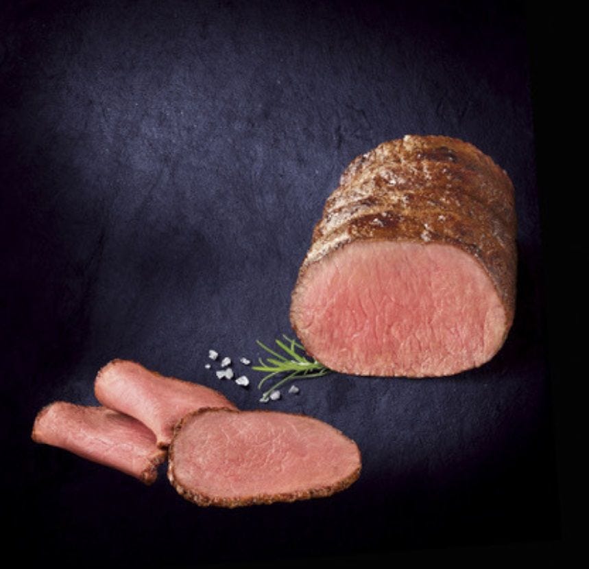 Rôti de bœuf cuit