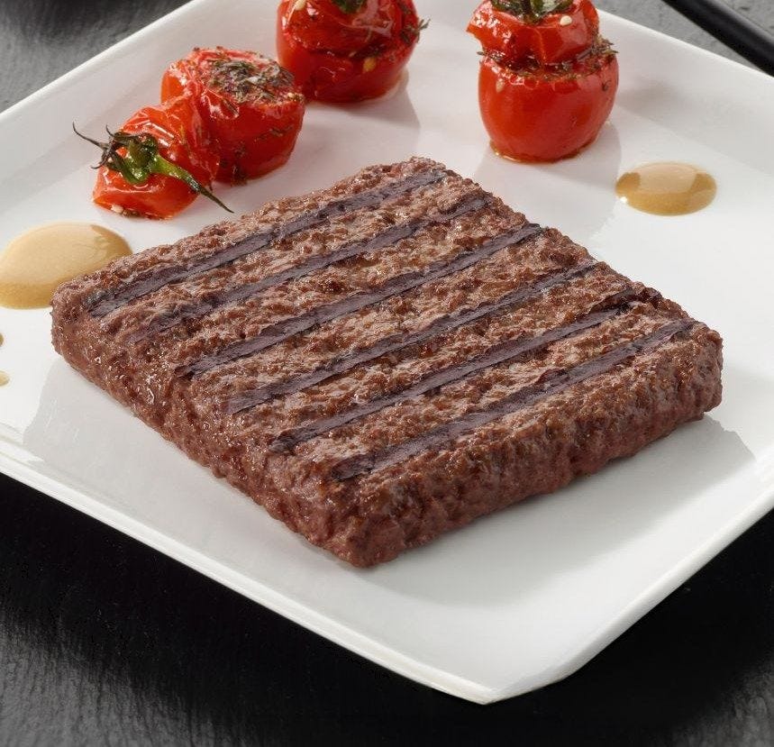 Steak haché de bœuf 15% MG cuit