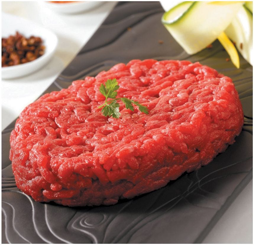 Steak haché de bœuf sélection du boucher 15% MG