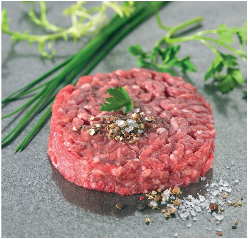 Steak haché de bœuf Charolais façon bouchère 15% MG