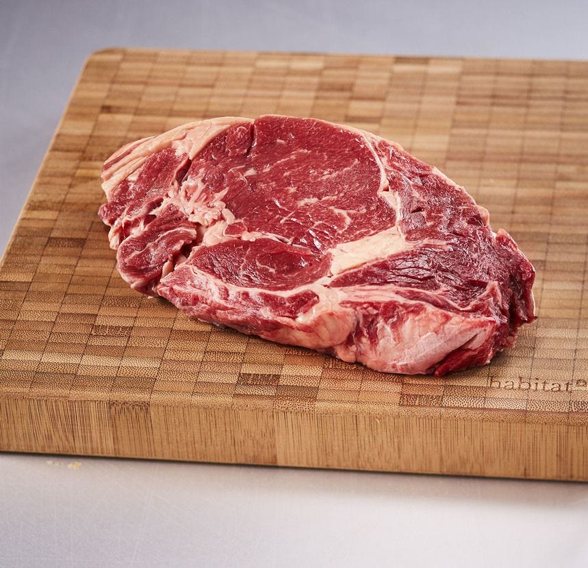Entrecôte de bœuf maturée