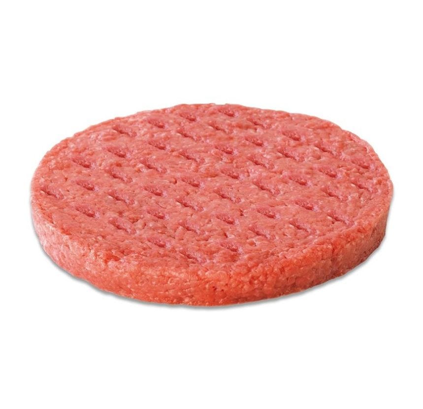 Steak haché de bœuf halal