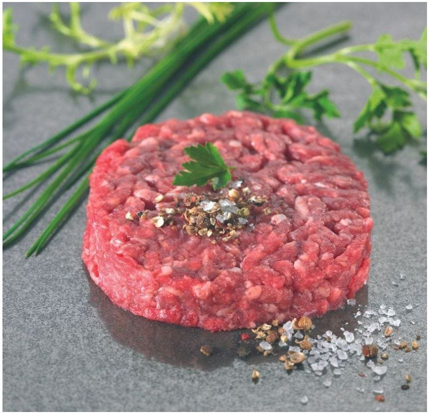 Steak haché de bœuf façon bouchère 15% MG