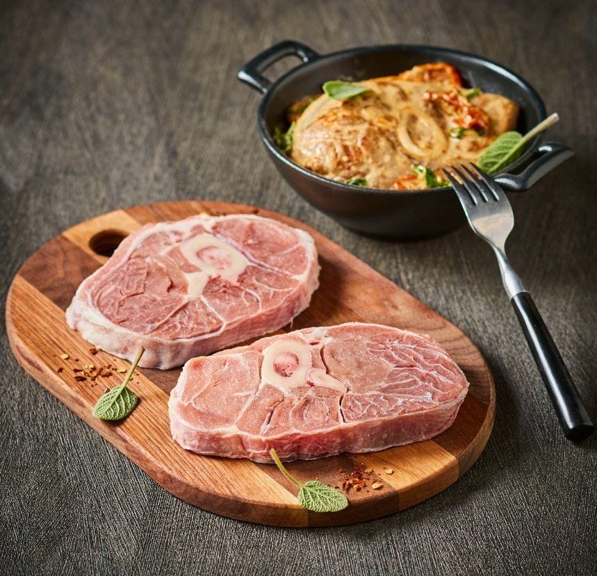 Osso bucco de veau 