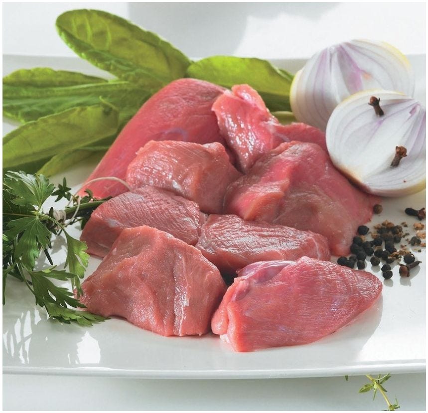 Sauté de veau sans os