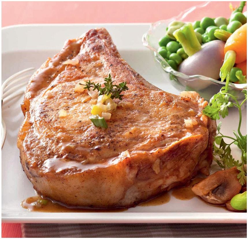 Côte de veau épaisse