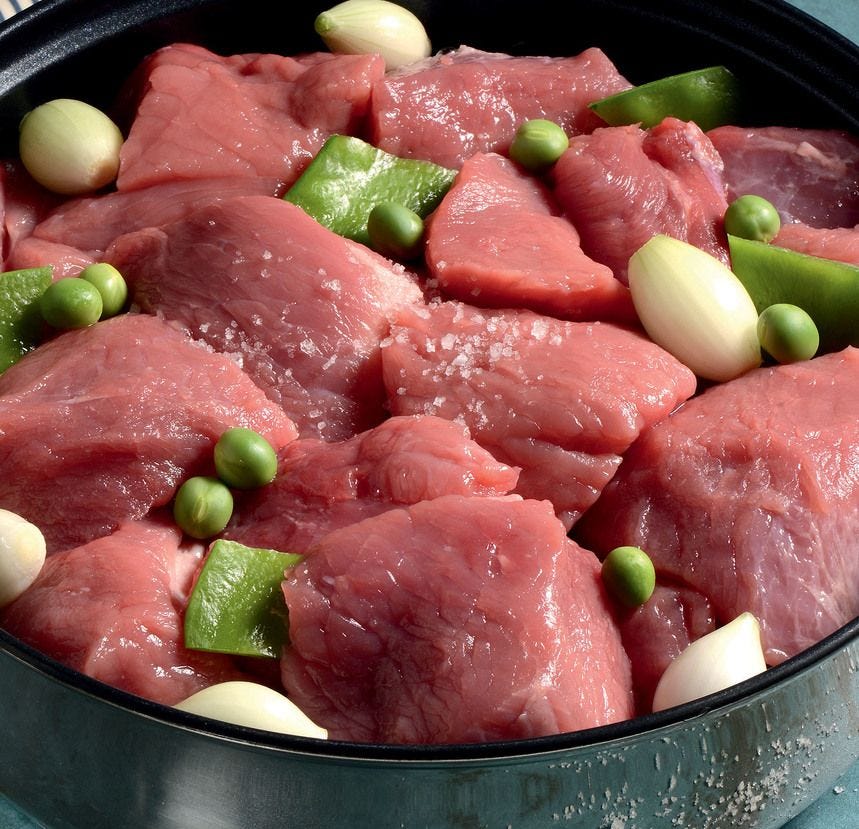 Assortiment de sauté de veau