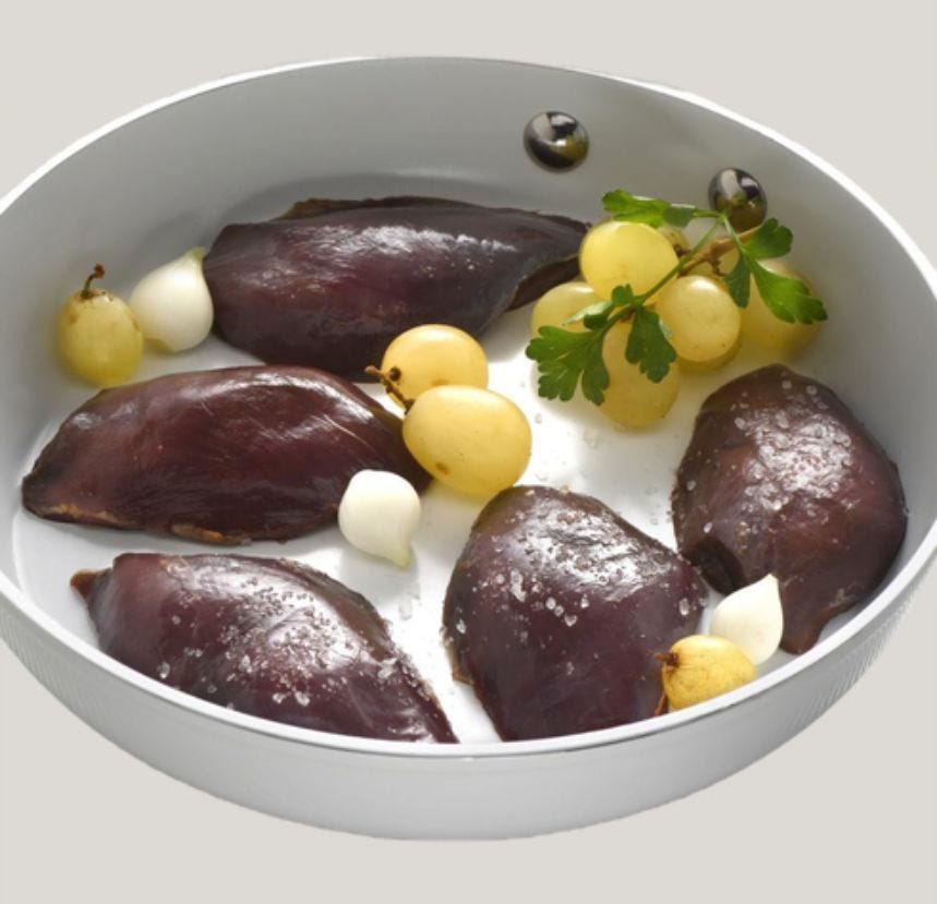 Filet de pigeon ramier sauvage 