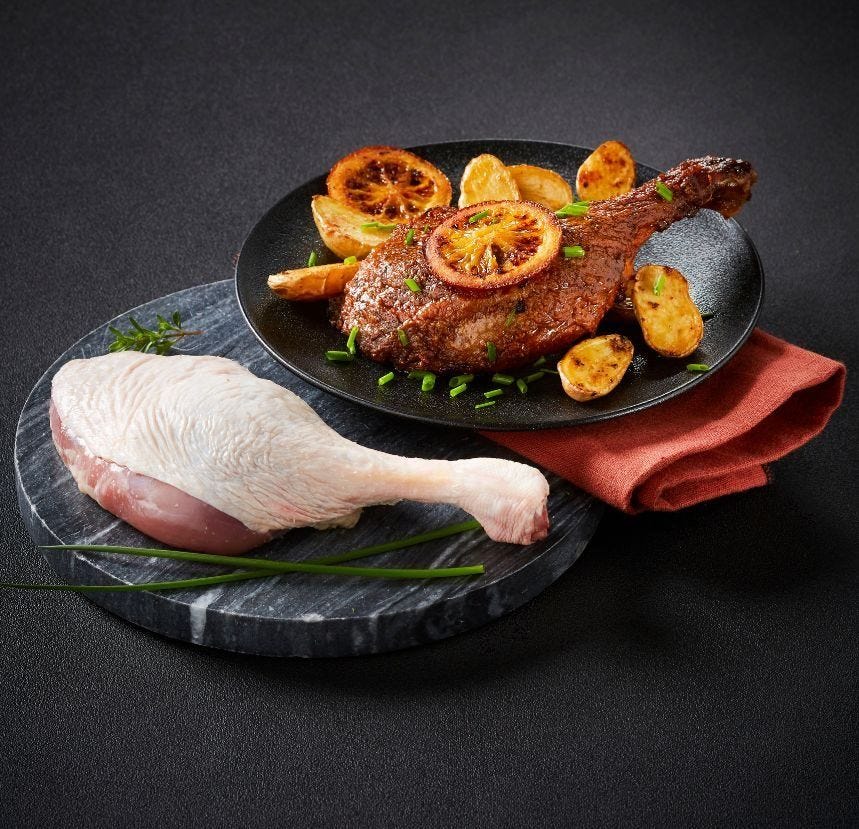 Cuisse de canette de Barbarie 