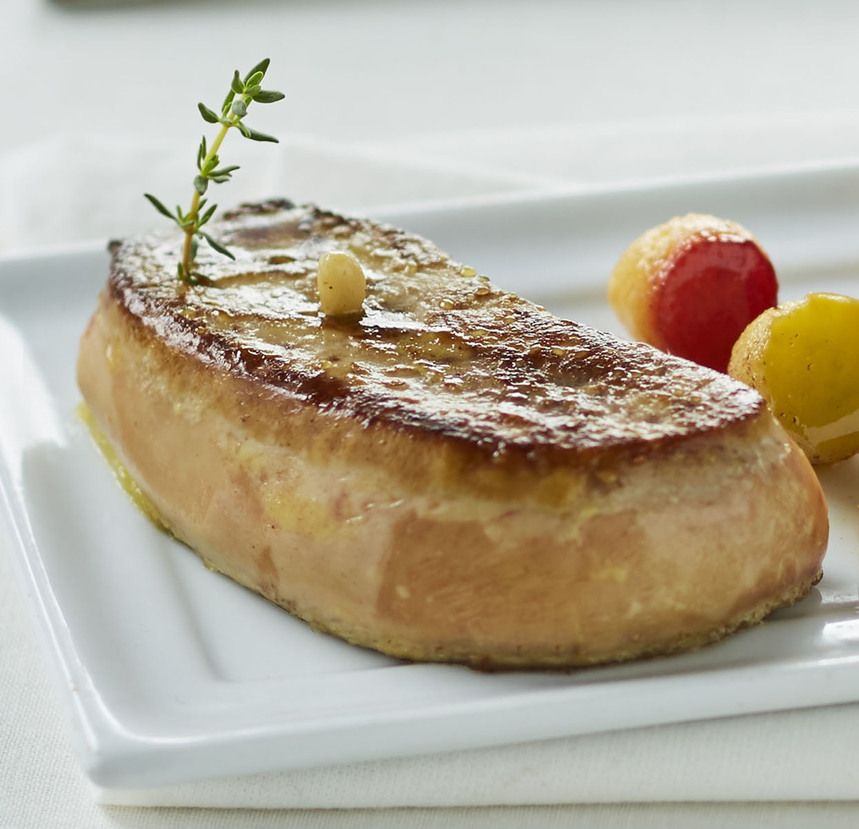 Escalope de foie gras de canard crue