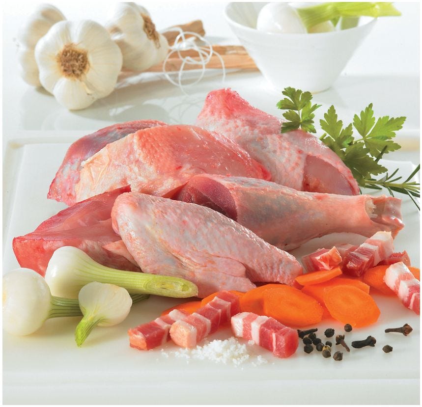 Sauté de cuisse de canard de Barbarie