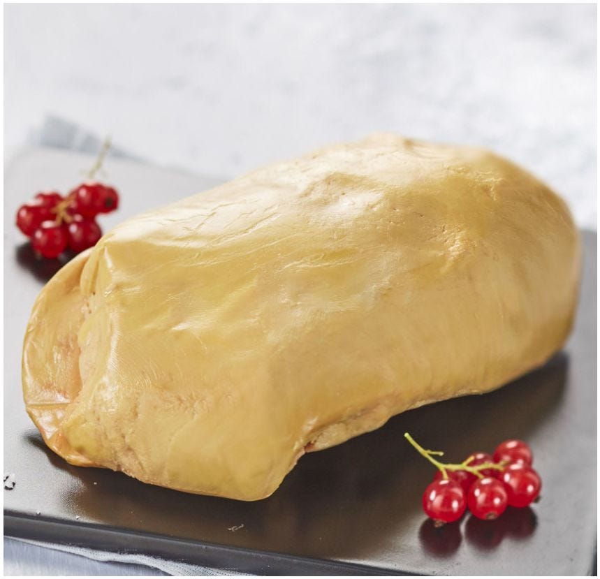 Foie gras de canard cru second choix
