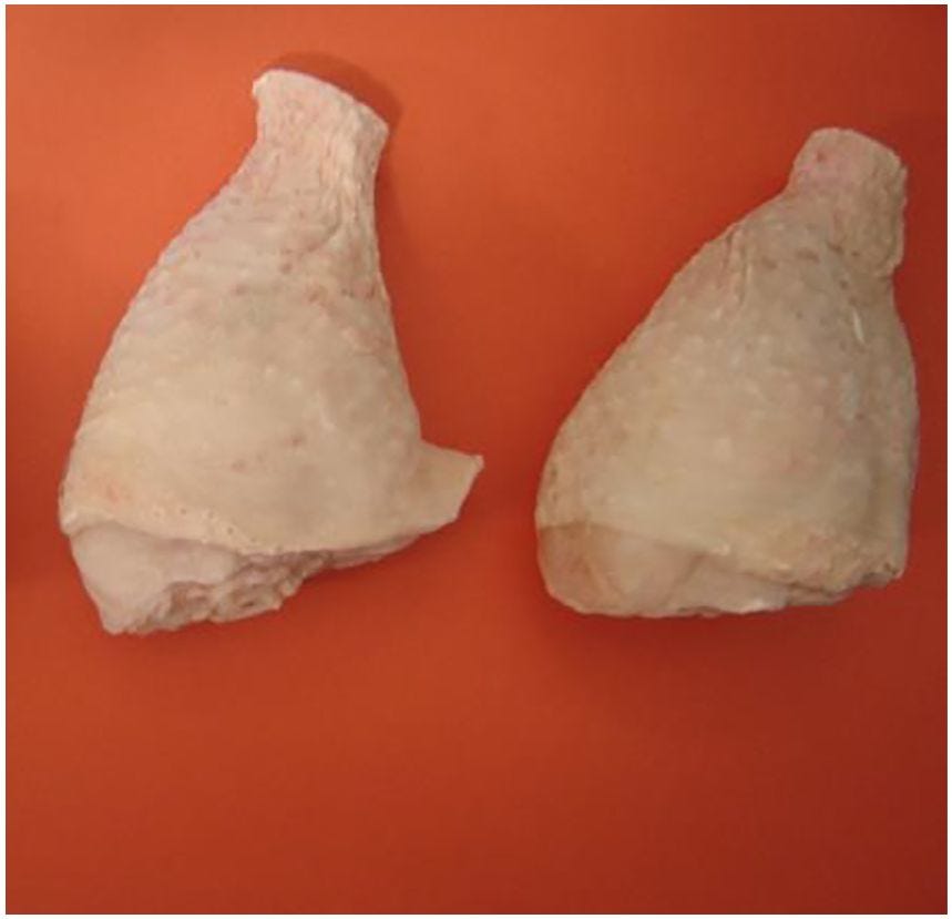 Pilon de poulet ébouté