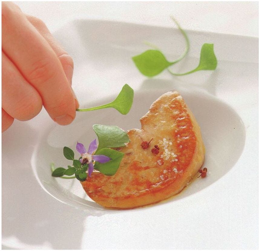 Escalope de foie gras de canard cru