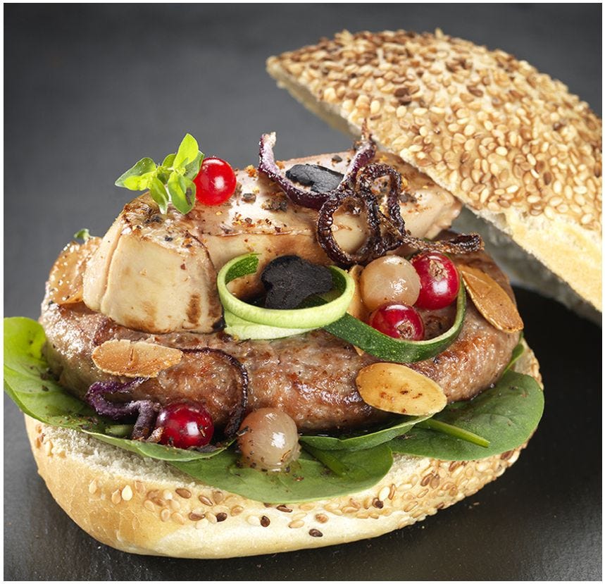 Burger au magret de canard