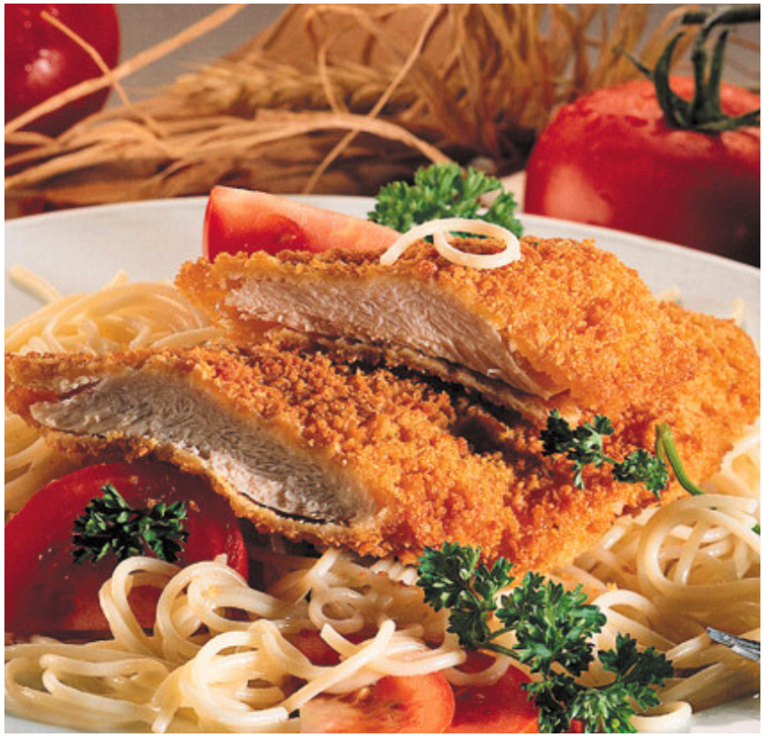 Escalope de dinde panée à l'italienne