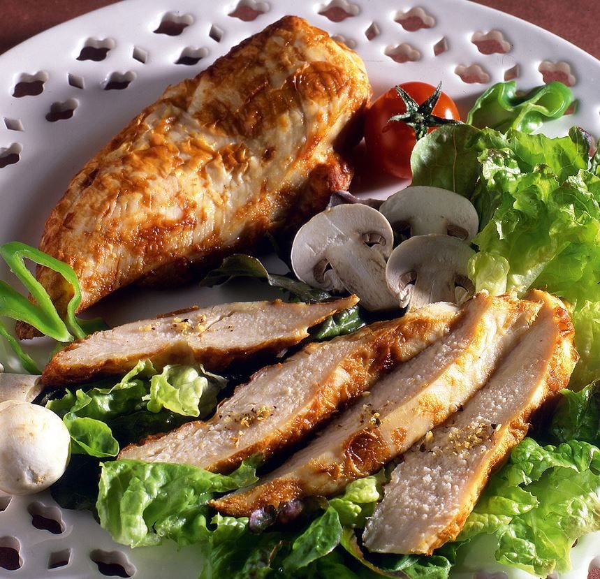 Filet de poulet rôti