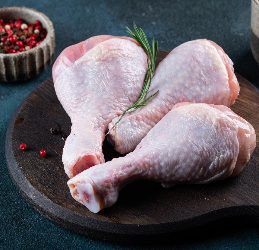 Pilon de poulet blanc