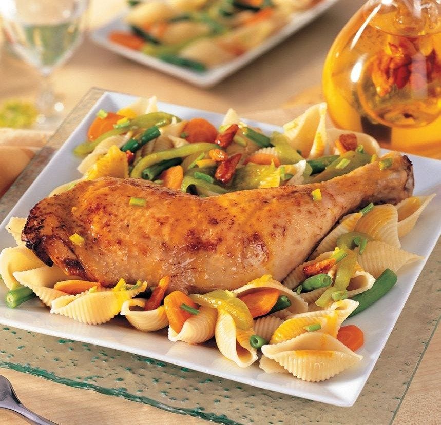 Cuisse de poulet blanc