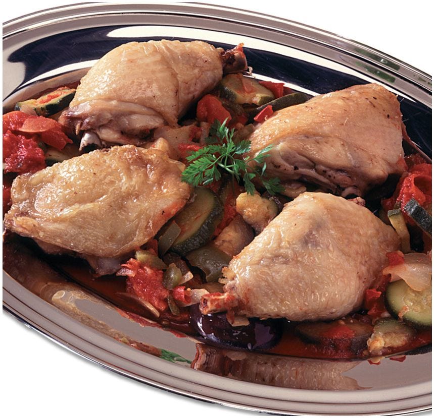 Haut de cuisse de poulet blanc