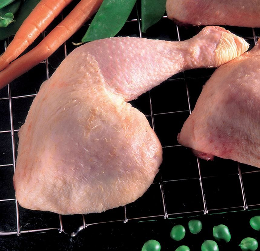 Cuisse de poulet blanc