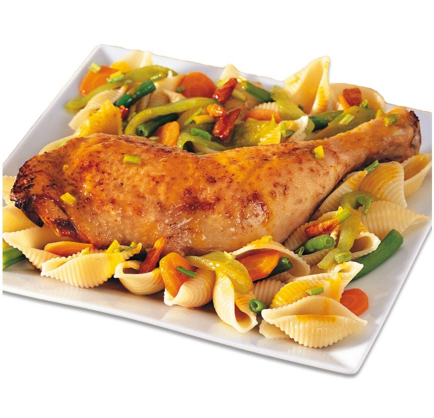 Cuisse de poulet blanc