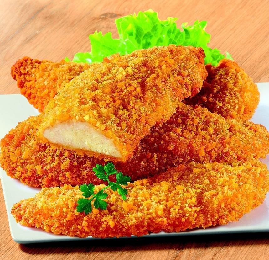 Aiguillette de poulet panée cornflakes