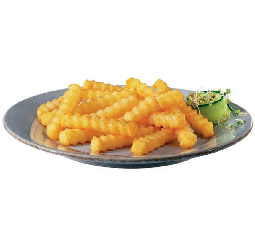 Frite fast ready crinckle cut