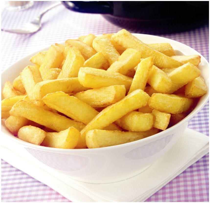 Pomme frite authentique de Belgique