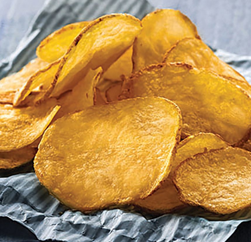 Chips avec peau