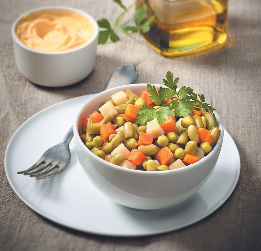 Macédoine de légumes express