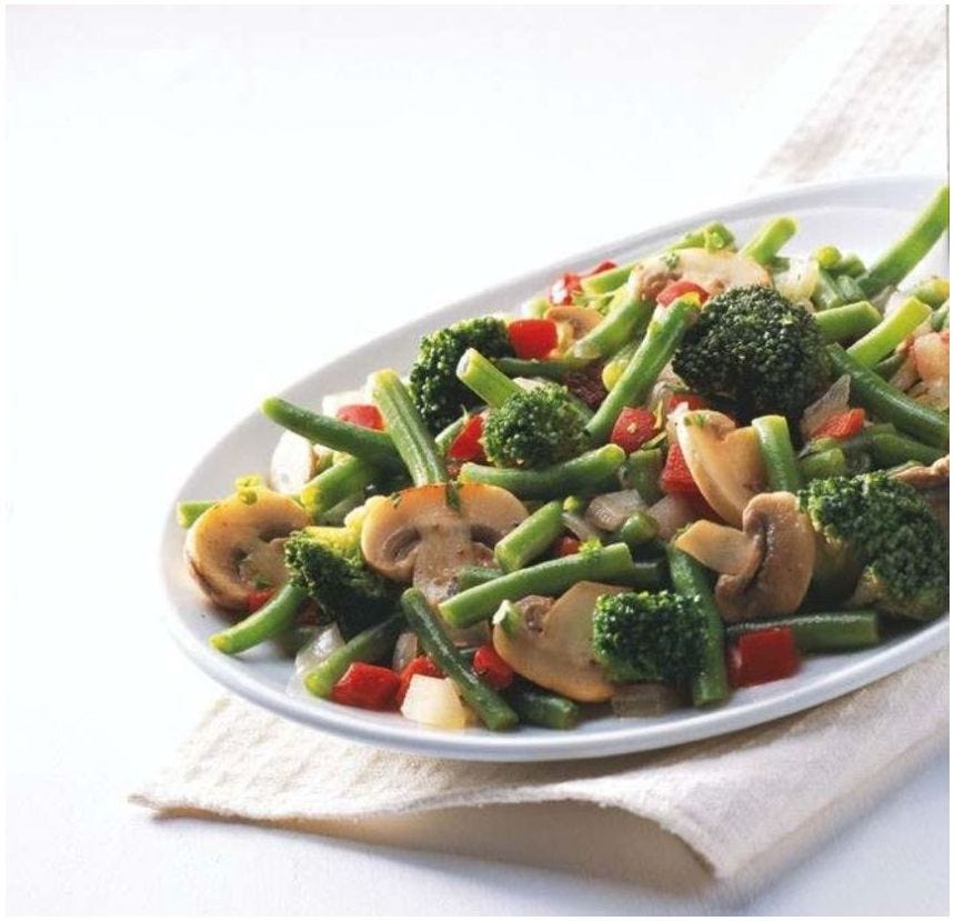 Poêlée brocoli champignon express