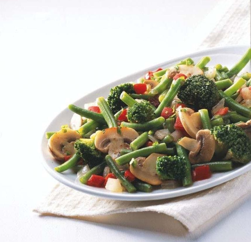 Poêlée brocoli champignon express
