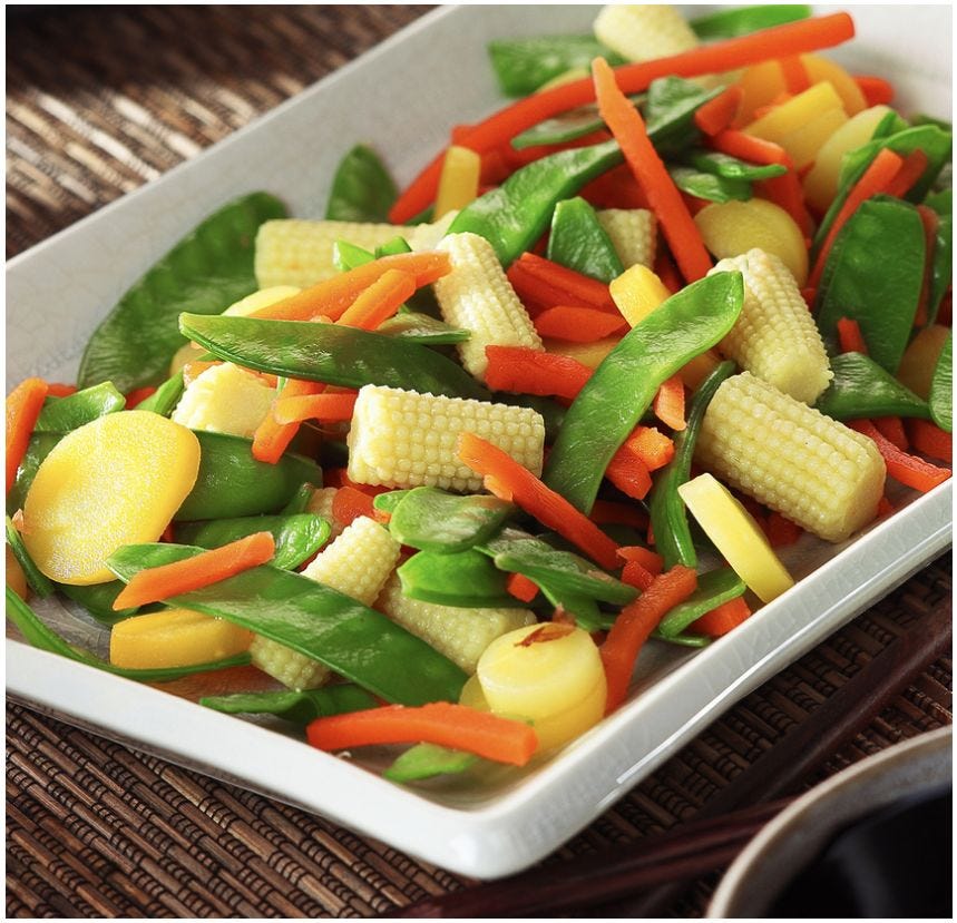 Mélange wok de légumes