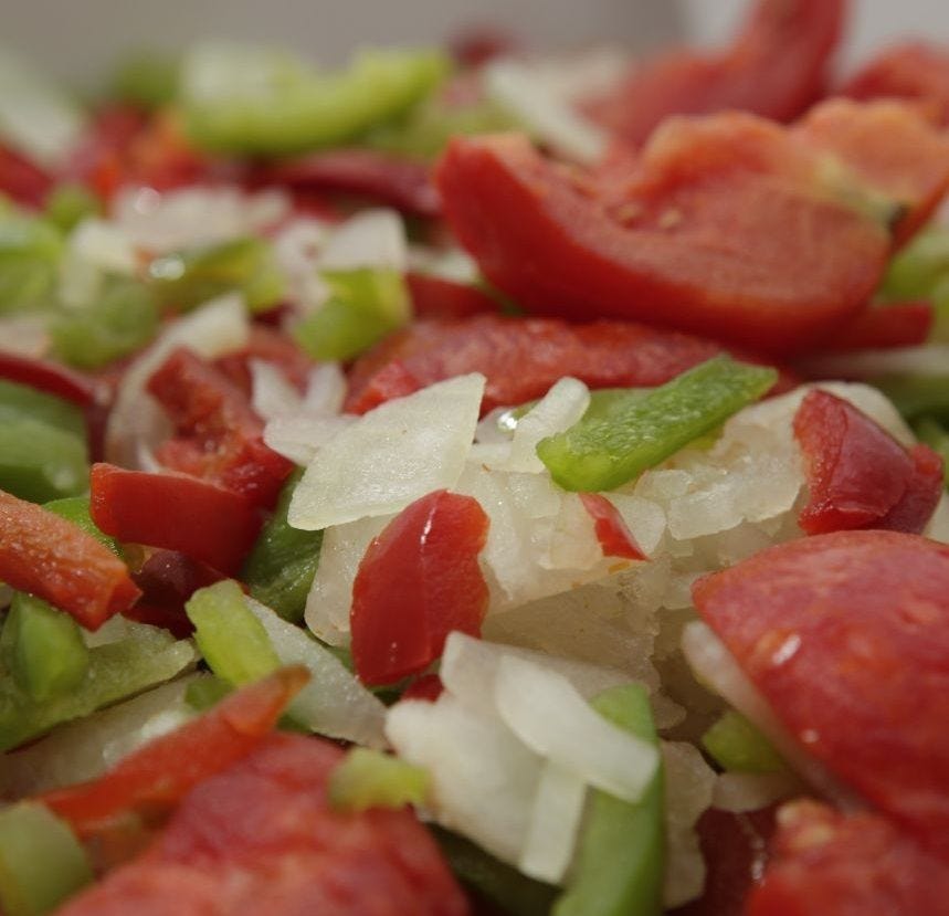 Légumes pour piperade