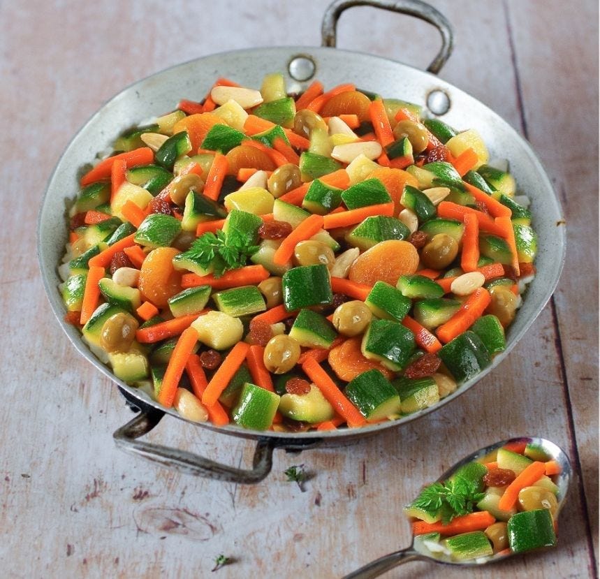 Légumes pour tajine