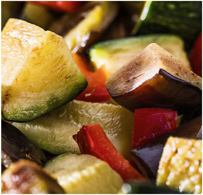 Mélange de légumes méditerranéens