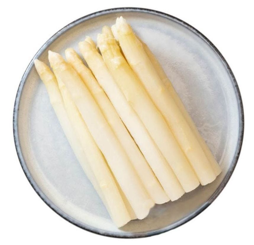 Asperge blanche entière
